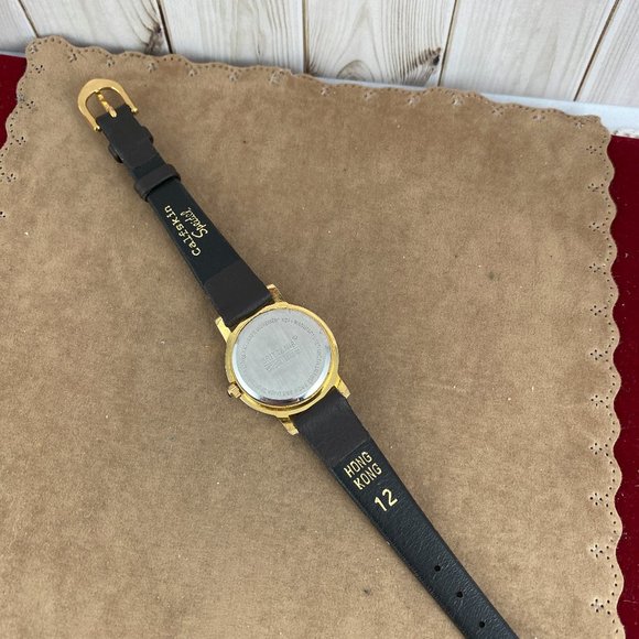 Vintage Consort Gold Dot Ladies 2 Tone Gold and Silver Watch - Picture 6 of 7